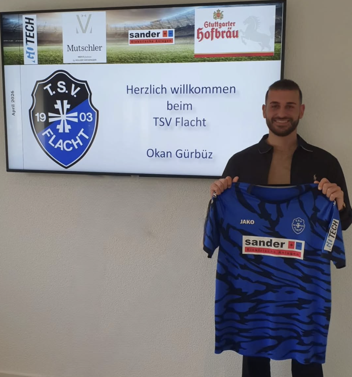 Neuzugang für die Saison 2026/2027: Okan Gürbüz wechselt an die Kelterstraße!